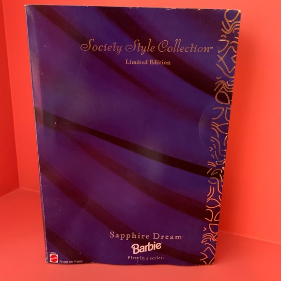1995 Barbie Sapphire Dream Doll Society Style Collection Limited Edition Mattel - Picture 2 of 2